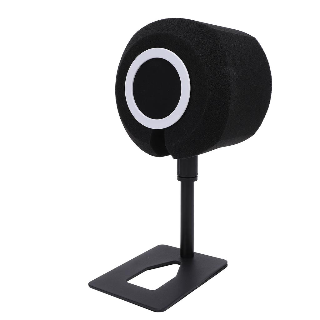 Microphone Isolation Ball Noise Reduction Windscreen Pop Filter for Condenser Microphones with Poten