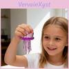 Transparent Jellyfish With Squeeze Toy Glitter Stress Relief Jellyfish Sensory Toy Decompression Stress Ball Clear Sea Animal Fidget Toy