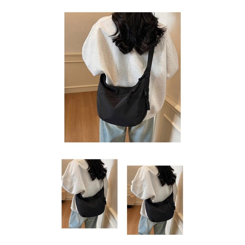 Crescent Bag Crossbody Bag Slings Bag Purses for Women Men Trendy Slouchy Dumpling Bags Half Moon Shape Shoulder Bag