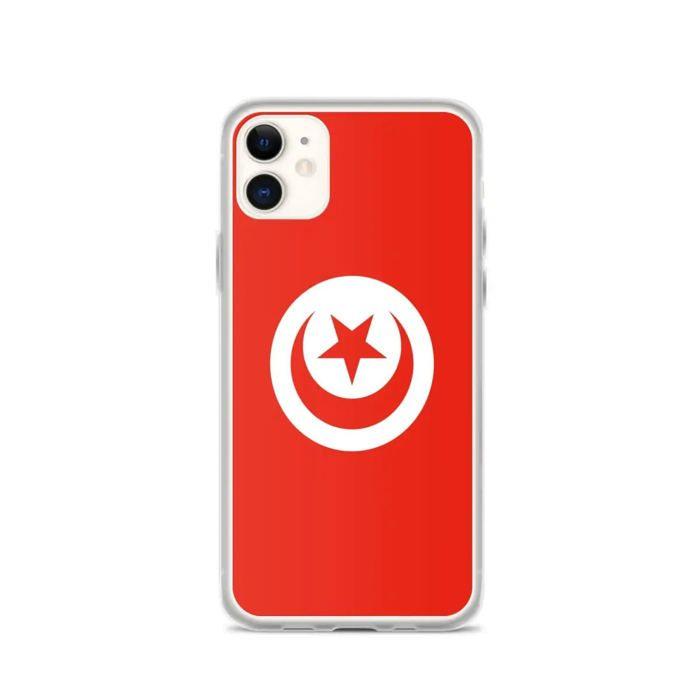 Coque Télephone Drapeau Tunisie - iPhone 11