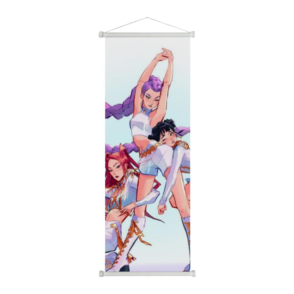 Anime Movie Peripheral Scroll Painting Poster Interior Decoration Painting ,1pc ,9.8in*27.5in