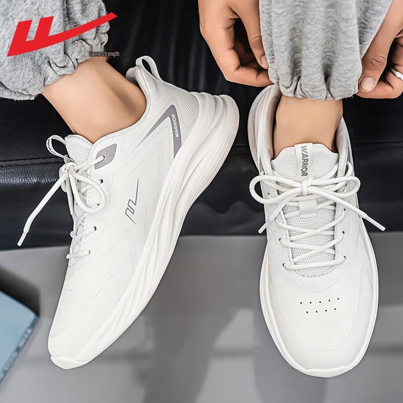 Warrior Men's Lightweight Leather Running & Casual Shoes