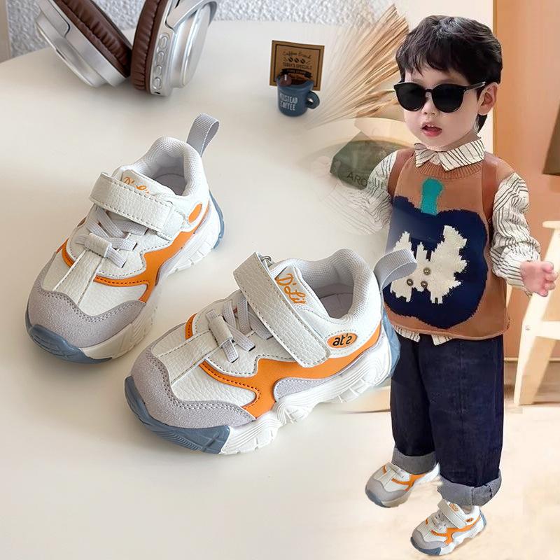 25 Autumn New Boys Soft-soled Children's Sports Shoes Girls' Shoes Boys' Running Shoes