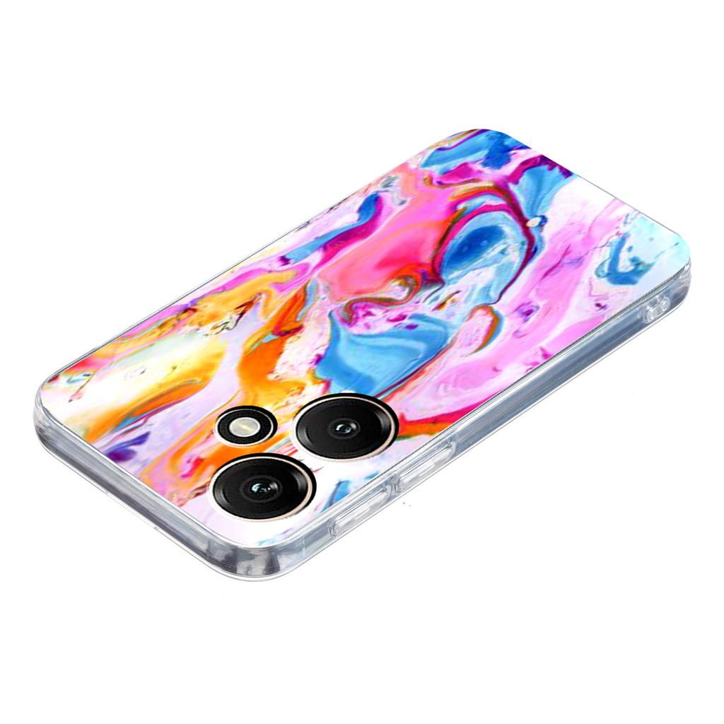 For Honor 400 5G (Global) Case Marble Pattern Printing Soft TPU Phone Cover