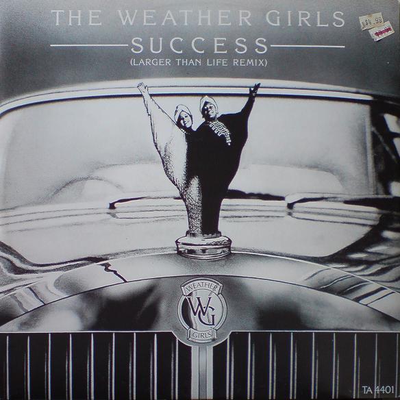 

12-дюймовая пластинка WEATHER GIRLS Success TA4401 CBS 1984 UK Dance Electronica Б/у
