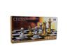 UB Union Magnetic Gold & Silver Folding Chess Set - Plastic Desktop Leisure Toy, Perfect Student Gift