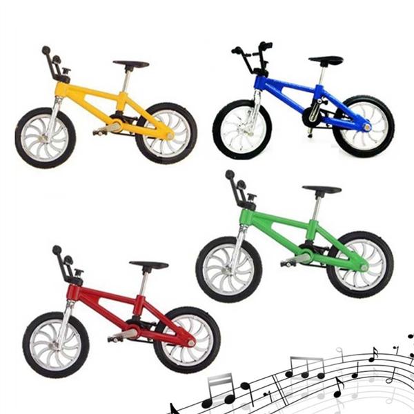 Buy 4Pcs Bright 118 Miniature Mountain Bike Model Toy Creative Mini Alloy Bicycle Toys for Kids