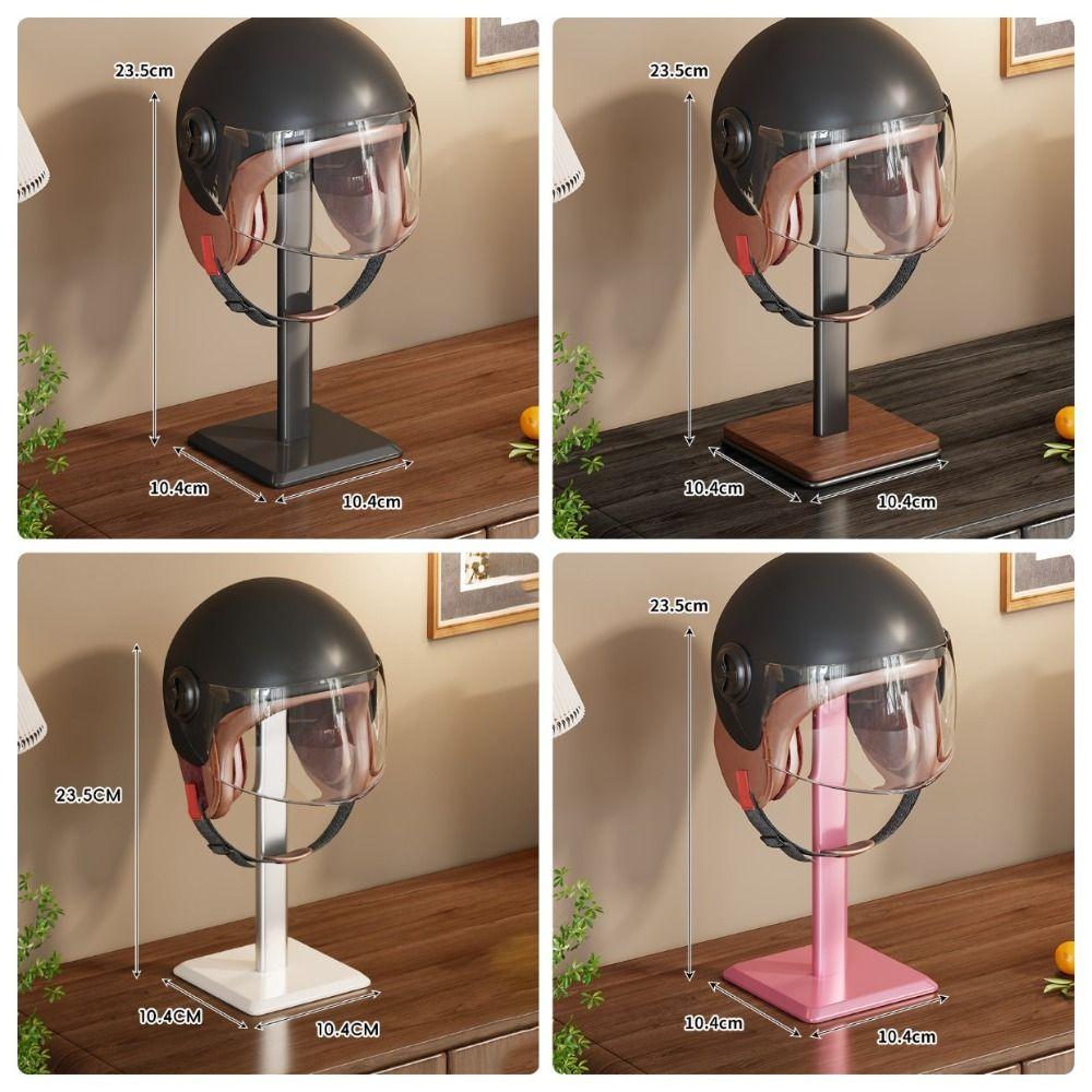 Durable Multifunctional Helmet Display Stand Universal Desktop Hat Holder Space Saving Hat Storage Rack Helmet