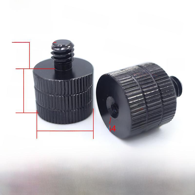 Aluminiumlegering Conversieschroef 1/4 naar M4-M10 voor Camera-apparatuur