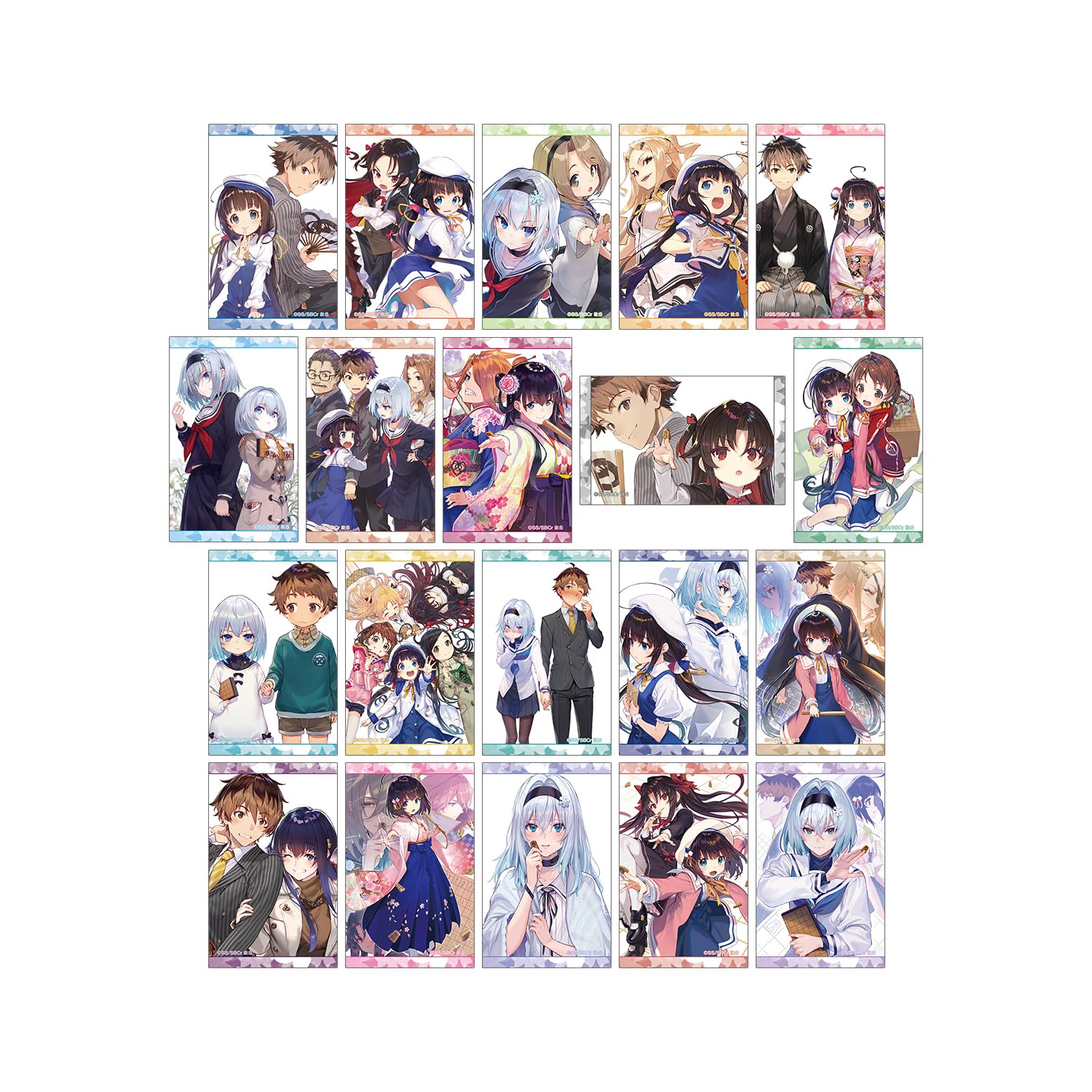 

The Work is Never Trading Original Illustration Cards Box of 20 Ryuo s Done!