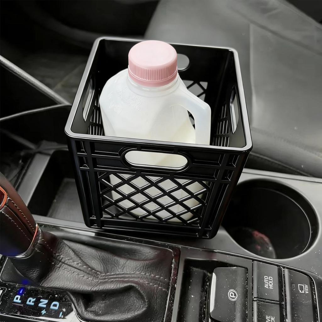 Vehicle Half Gallon Jugs Cup Holder For Center Console Soft Padding Reduces Noise And Vibrations While On The Road