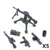 Militärisches Baustein-Soldatenfiguren-Zubehör Zelt Ölfass Sandsack Waffe Kiste Armee Bausteine Geschenk Spielzeug Kinder J034