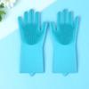 Silicone Dishwashing Gloves for Kitchen Cleaning Non-Slip Durable Household Use for Chores and Versatile TasksGood product