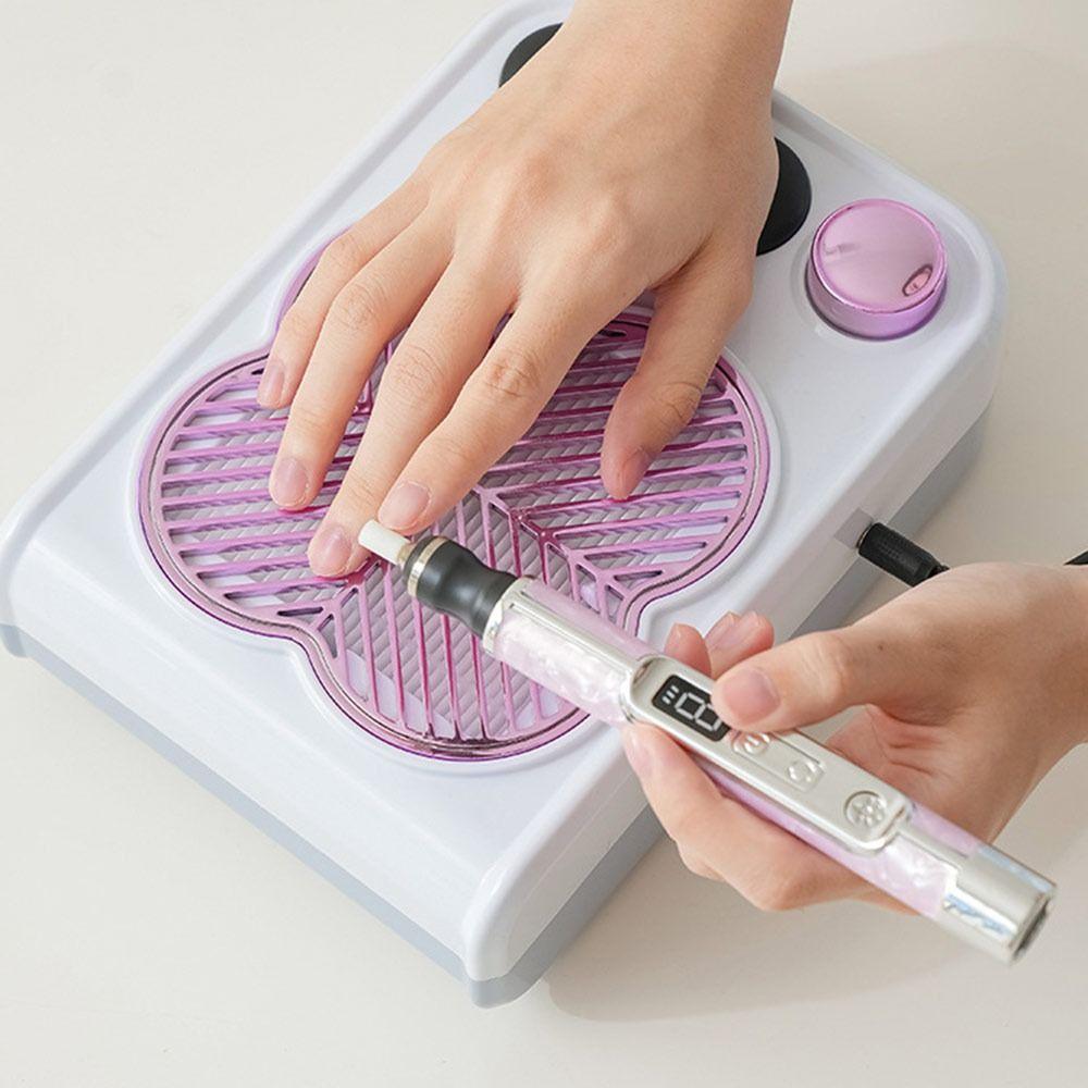 Portable Manicure and Pedicure Machine Rechargeable Nail Polisher Gifts Nail Drill