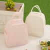 Fashion Simple Large Capacity Lunch Bag Reusable Food Drink Storage Insulated Storage Box Waterproof Travel Tote Carry