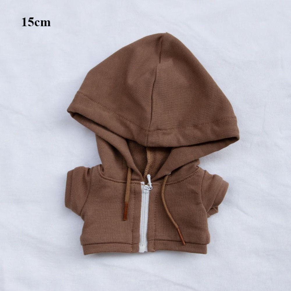 Kids Toys Sweatshirt Outfits Cute Fashion Clothes Handmade Hoodies  for 10/15cm Cotton Dolls