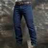 Men's Casual Cargo Pants with Patchwork Striped Design for Hiking and Outdoor Sports