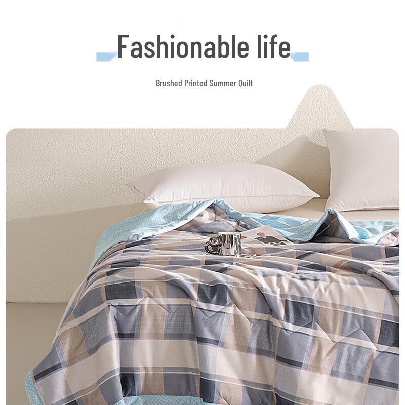 Jeliya Comfortable Printed Thin Summer Quilt