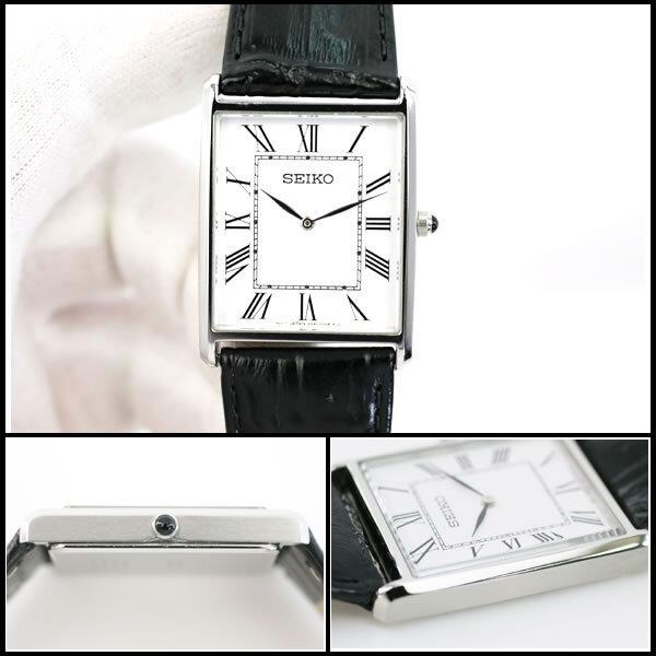 Iko Pawn Shop Seiko Item Model SWR049 Essentials Quartz Leather Strap RY7082 - / Stored Men's