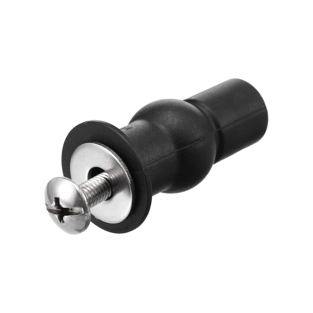 uxcell Toilet Seat Hinge Screw Hinge Bolt Screw Toilet Seat Fixture for Top Mounted Toilet Seat Hinge Toilet Seat Replacement Parts Kit Washer