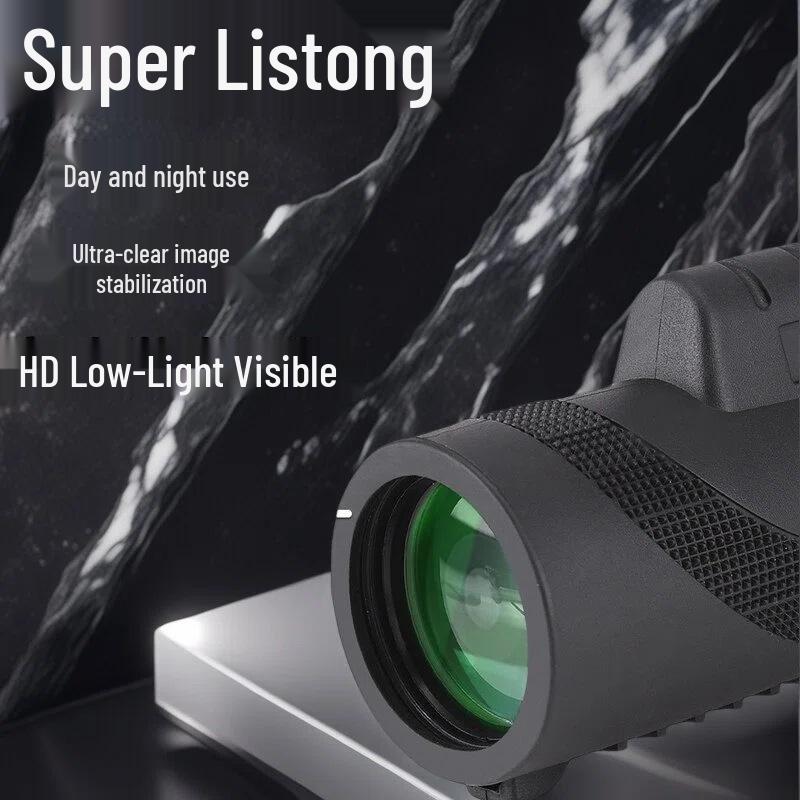Portable HD Handheld Monocular Telescope for Night Vision and Low Light Photography