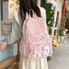 Schultasche Bedruckte Schultasche 1011 Schüler Mittelschüler Oberstufenschüler Bedruckter Gepunkteter Rucksack Harajuku Reise Rucksack