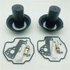 2Sets For 1990-2000 Yamaha XV535 VIRAGO Carburetor Repair Kit + Plunger + Piston