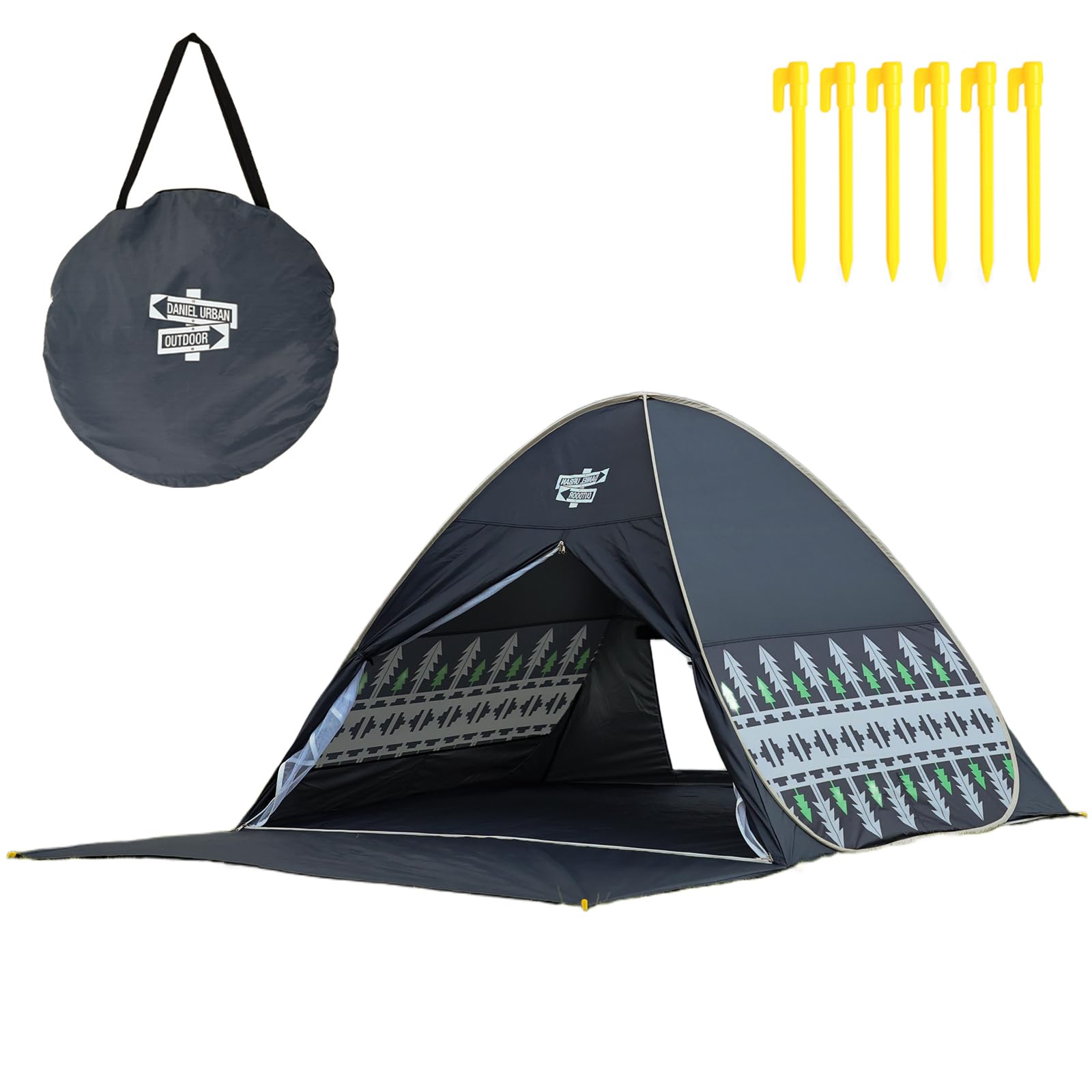 

для улицы или 3 для дома легко установить простой УФ УФ солнечный ожог вода насекомые комары москитная сетка семья Сакура японские инструкции темно-синий палатка-автомат,