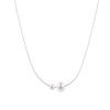 925 Sterling Silver Pearl Necklace for Women Girl Elegant Bohemia Office Cute Bead Jewelry Gift Dropshipping Wholesale