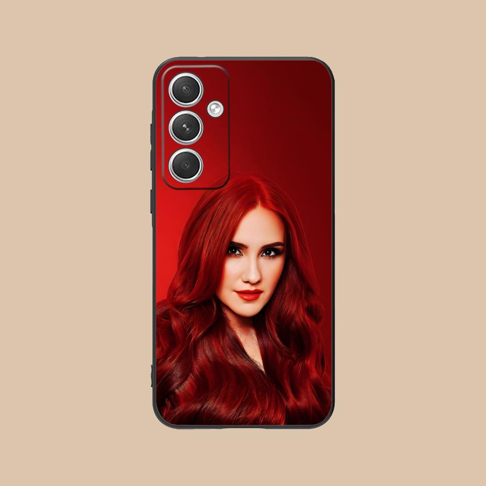 

RBD Dulce Maria Mobile Phone Case for Samsung Galaxy S25 S24 S23 S22 S21 S20 Note20 Plus FE Ultra Colour Protective Cover Luxury Galaxy Note20