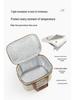 Insulated Large-Capacity Bento Lunch Tote for Office & School