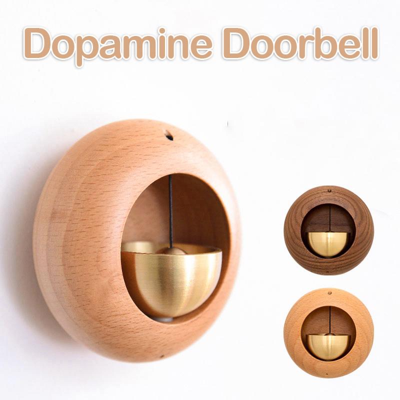 Delicate Wind Chimes Wooden Landscape Bell Wireless Entrance Door Bell Alert Bell Door Hanging Decoration Home Ring Bell