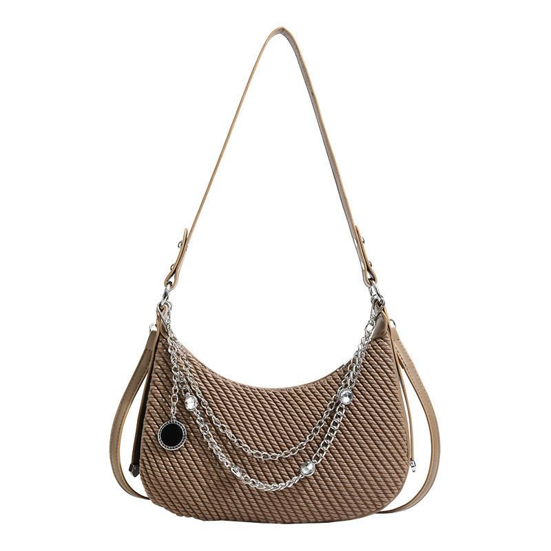 2024 New Fashion Women s Shoulder Bag Casual Underarm Bag Korean Style Single Shoulder Bag хаки