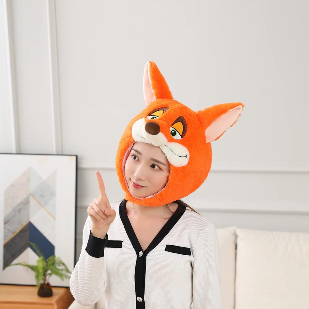 Edostree Fox Headgear Variety Fox Cosplay Funny Animal Headgear for Photo Cosplay Christmas Goods, Hat, Shoots, Parties, Accessories, Gifts,