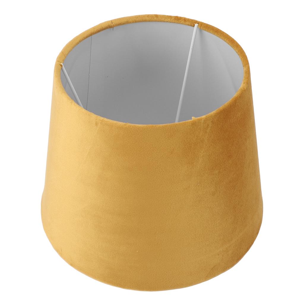 Fabric Lampshade E27 E14 Velvet Conical Decorative Lamp Replacement Shade for Table Bedside Floor Lamp
