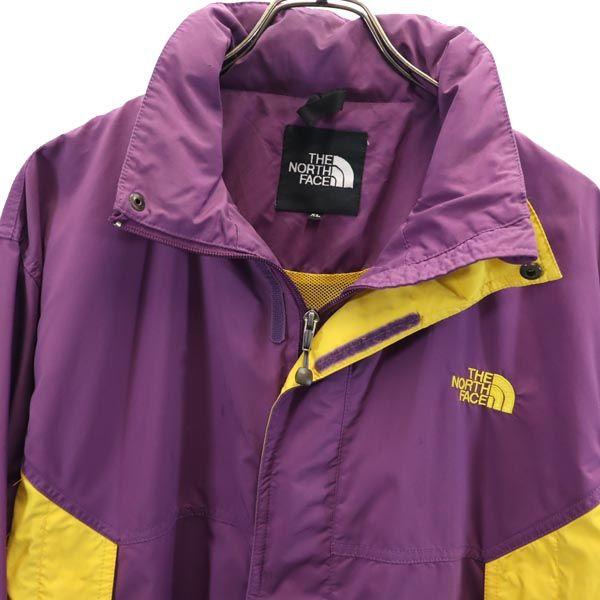 THE NORTH FACE NP13500 Mountain parka XL yellow Embroidered Logo Outdoor Men's Used