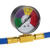 R134A Refrigerant Charging Hose with Measuring Gauge Air Conditioner Gas Charging Hose Refrigerant Gas Refill for Car Automobile