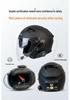 Cool Ride Lightweight Bluetooth Motorcycle Helmet with Dual Visor, 3C Certified, Long Battery Life, Comfortable Fit.