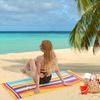 1 Pack Oversized Sand Free Microfiber Beach Towels, Portable for Beach Vacation Pool Swimming Camping Bath Travel Outdoor Use