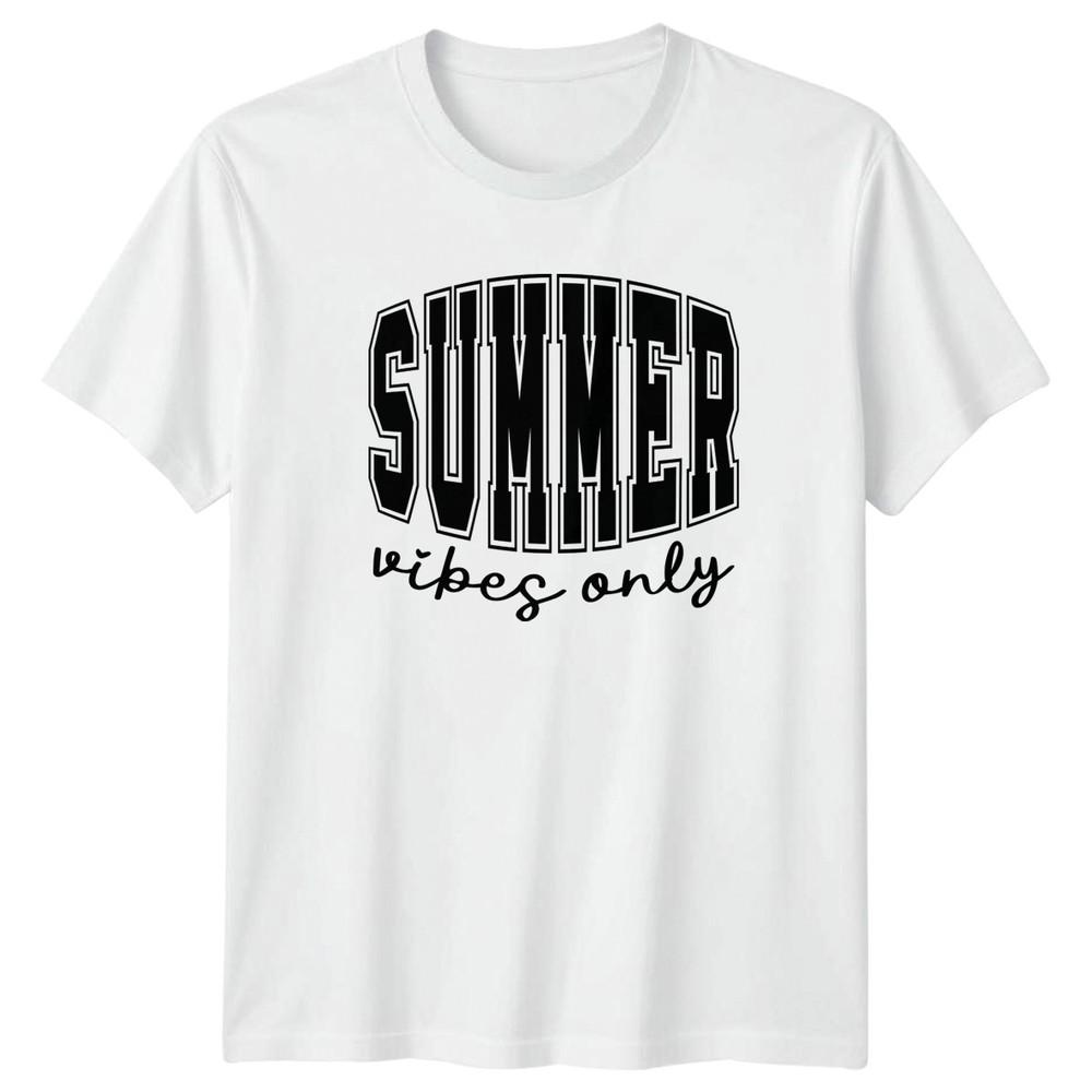 Summer Vibes Only Unisexs TShirt Summer Gift For Her S