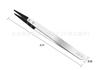 1pcs ESD Safe Precision Tweezers Anti Static Tips with Heavy Duty Metal for Electronics Jewelry Repair Stainless Steel Tweezers