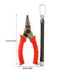 Edelstahl Angel Lippen Zange Fisch Greifer Leinen Schneider Griff Multifunktions Greifer Halter Haken Entferner