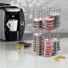 64 Pcs Capsule Storage Display Rack, High-Capacity Rotatable Coffee Capsule Storage Holder, Tassimo Storage Rack, 2021