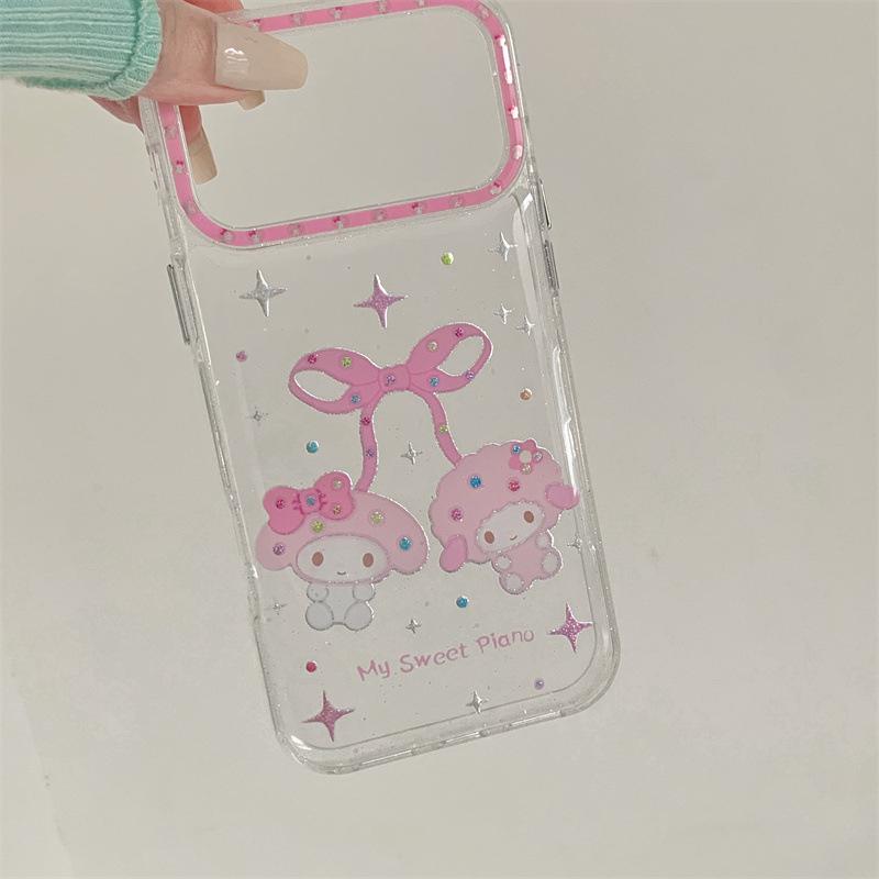 

Colorful Polka Dot Bow Sheep Phone Case for iPhone 17, 16 Pro Max, 15, 14 - Cute Girly Design iPhone 15
