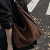 High-value women's autumn new solid-color shoulder bag casual shoulder large-capacity commuter tote bag women