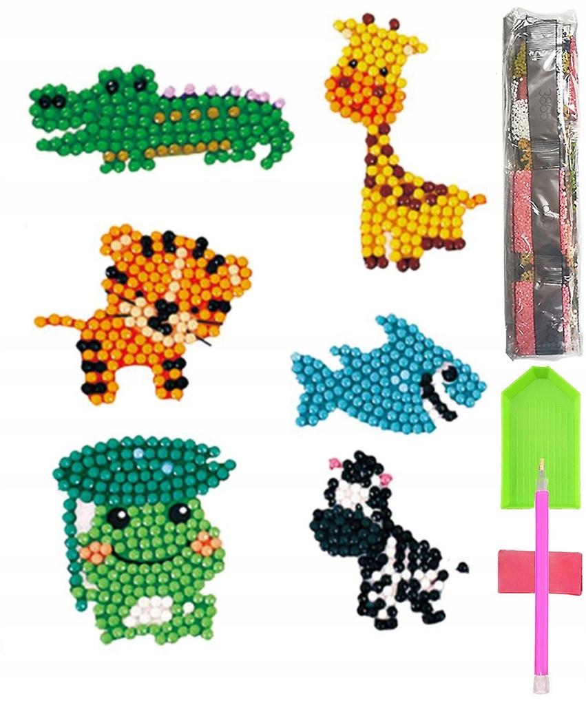 5D Diamond Embroidery Children's Set Of Puzzle Stickers