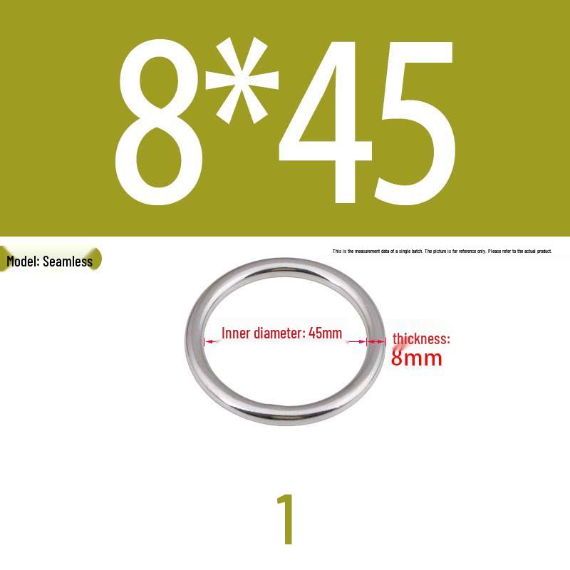 304 Stainless Steel Seamless O-Ring for Lifting and Hammock Yoga Connection