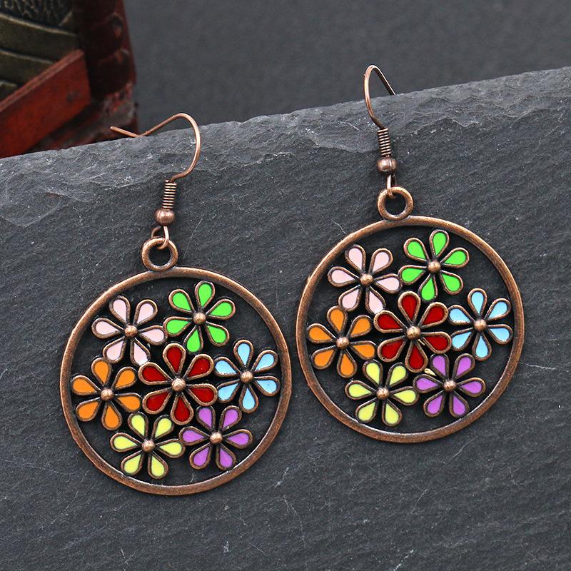 Water Droplets, Water Droplet Shaped earrings,Bohemian Style Retro Earrings, Geometric Earrings, Accessories