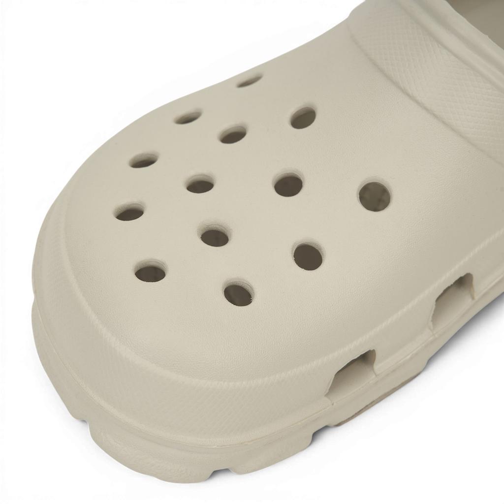 Crocs Classic Clog All-Terrain EVA Comfortable Lightweight Clogs Unisex clogs White Gray 206340-2ZC