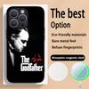 The Godfather Classic Movie Posters Phone Case For iPhone 16 15 14 13 12 11 Plus Pro Max High-end Luxury Magsafe Sheepskin